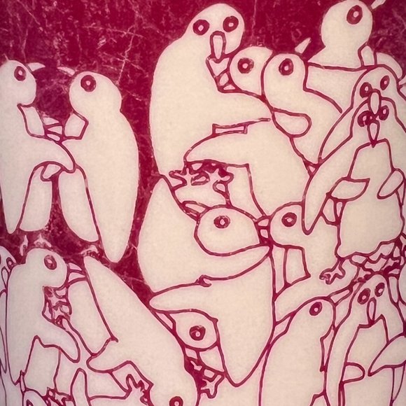 1984 TAYLOR & NG Frolicking Naughty Penguins Mug Nitetime Animates Collection - Picture 13 of 13